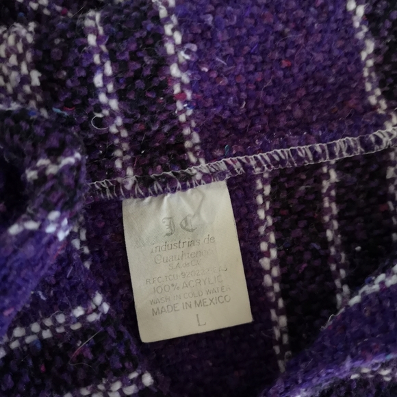 UO Urban Renewal - Woven Baja Sweater Tunic - Picture 4 of 8